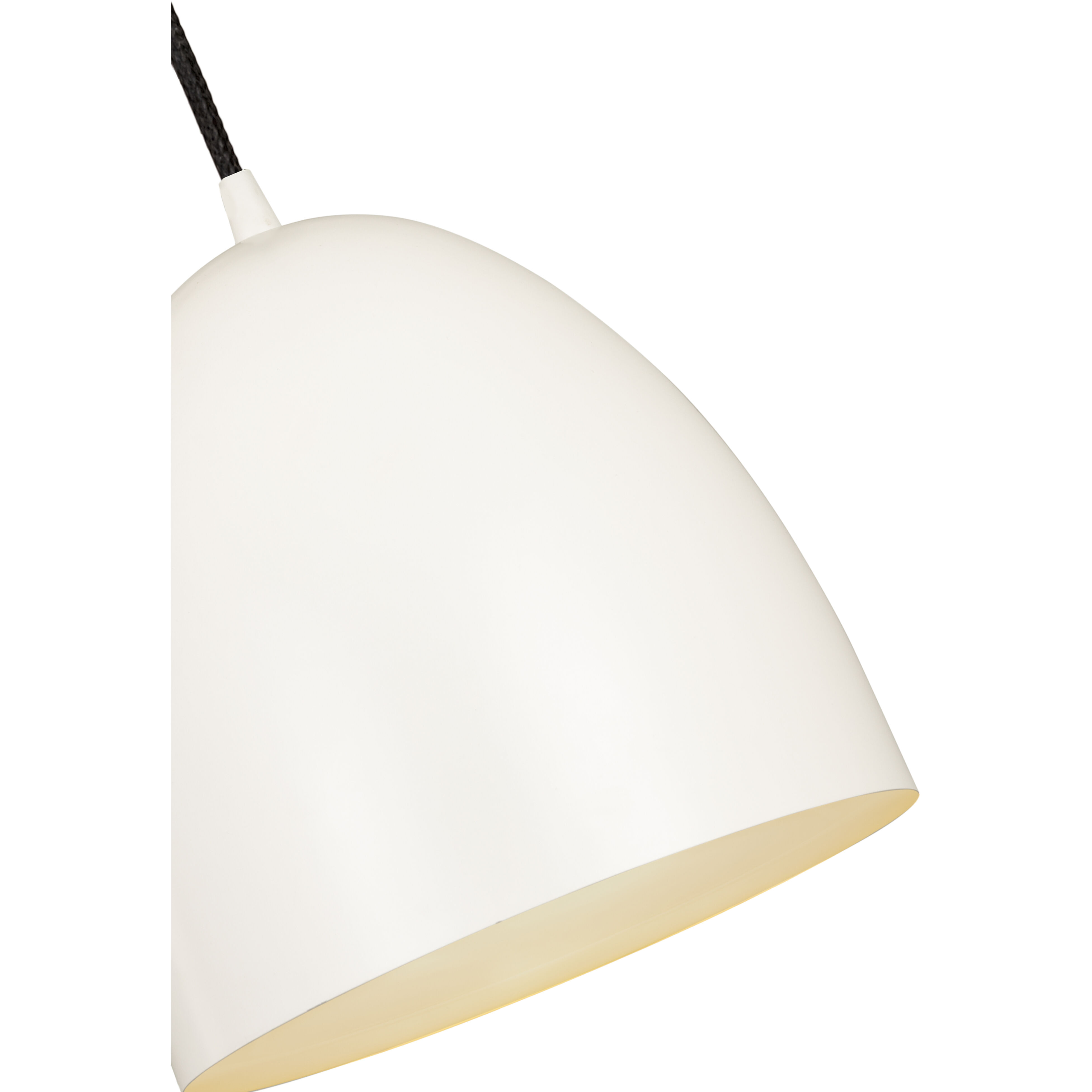 Z-Studio 1 Light 9.5 inch Satin White Pendant Ceiling Light in Matte White