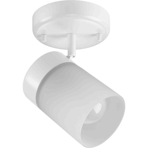 Ridgecrest 1 Light 120 Satin White Multi-Directional Track Ceiling Light in Matte White