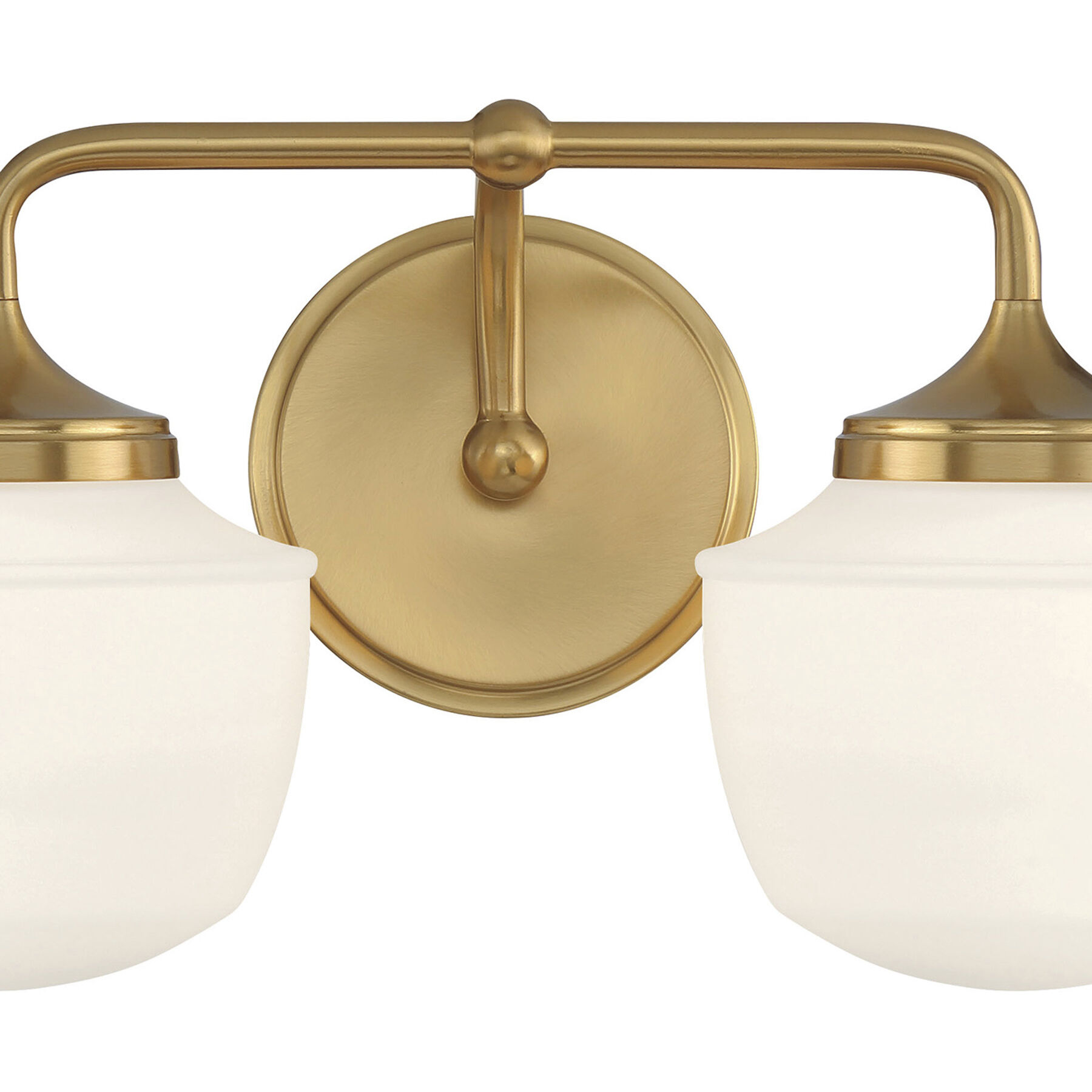 Cornwell 2 Light 16 inch Aged Brass Bath Vanity Wall Light