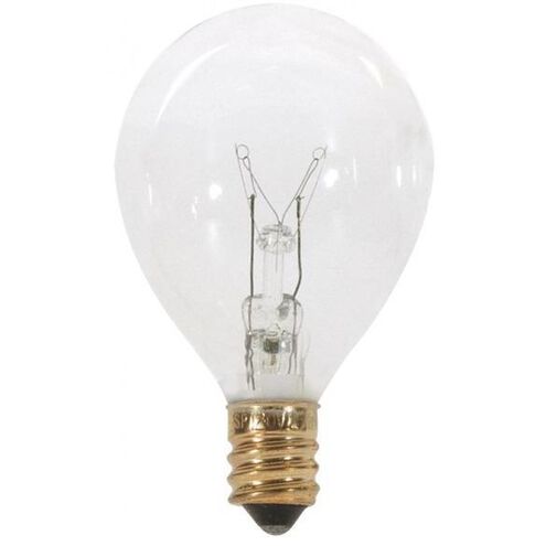 Lumos Incandescent G12 1/2 Pear Candelabra E12 10 watt 120V 2700K Light Bulb