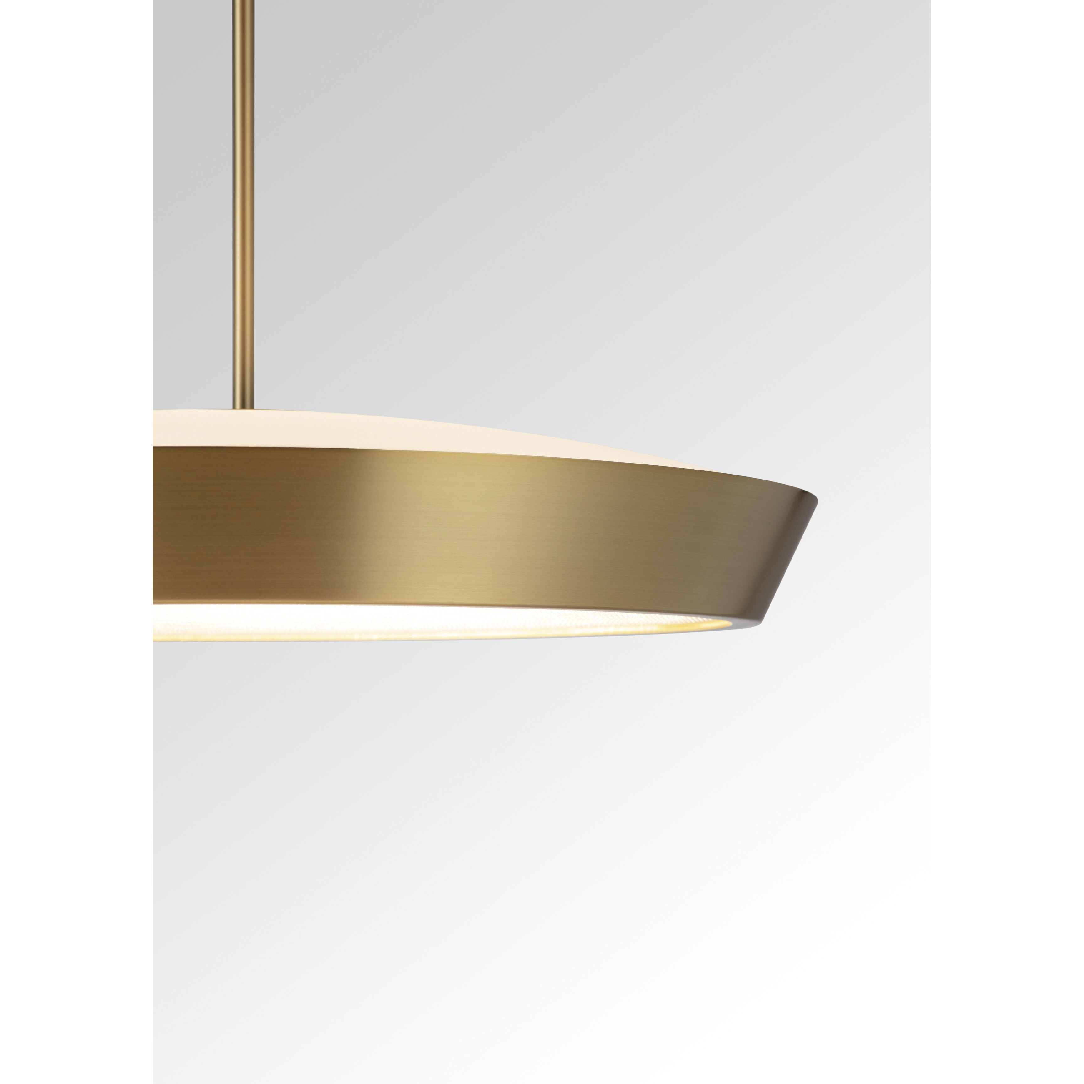 Rhythm LED 11.8 inch Antique Brass Pendant Ceiling Light