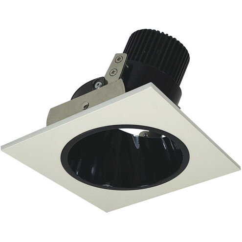 Iolite Black with White Recessed Light in 2700K, Black / White, 1000, Square/Round Deep Cone Reflector