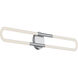 Adel LED 36 inch Satin Nickel Vanity Light Wall Light