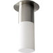 Pilar LED 6 inch Satin Nickel Flush Mount Ceiling Light
