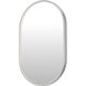Elisse 32 X 20 inch Satin Nickel LED Wall Mirror