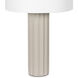 Tambour 28.25 inch 150.00 watt Grey Table Lamp Portable Light