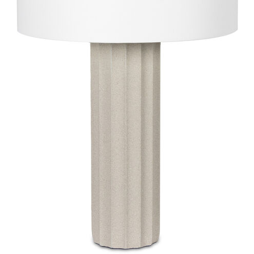 Tambour 28.25 inch 150.00 watt Grey Table Lamp Portable Light