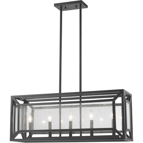 Braum 5 Light 9 inch Bronze Pendant Ceiling Light
