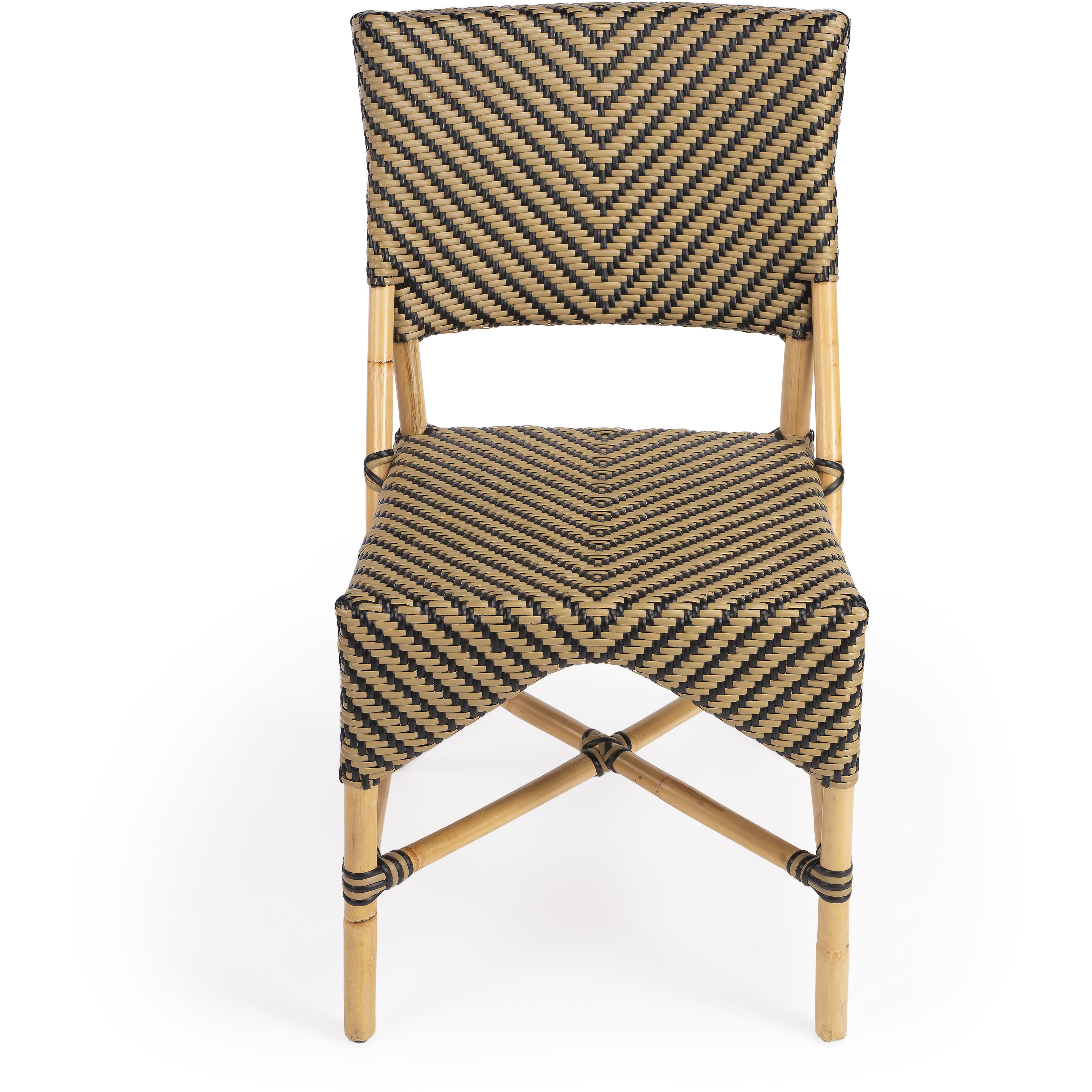 Ciel Brown Rattan Dining Chair