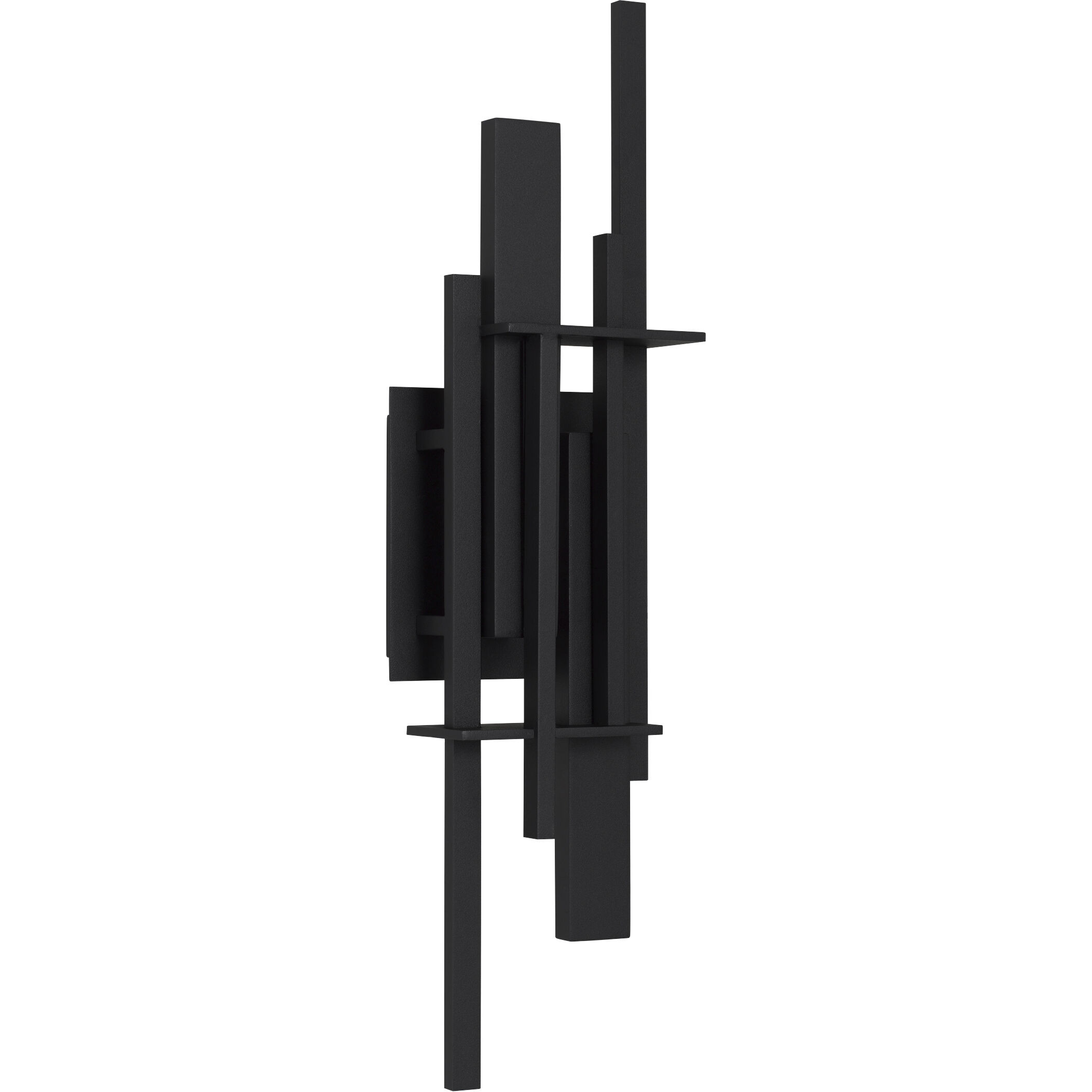 Newton LED 22 inch Earth Black Outdoor Wall Lantern