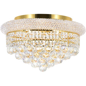 Empire 5 Light 18 inch Gold Flush Mount Ceiling Light