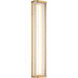 Aislynn LED Aged Gold Brass Wall Sconce Wall Light