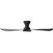 Banks 52 inch Black Ceiling Fan in Remote Control