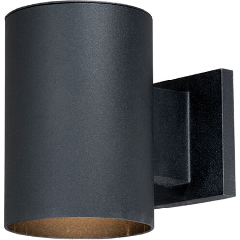 Chiasso LED 7.25 inch Textured Black Outdoor Wall