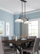 Somerset 2 Light 34 inch English Bronze Linear Chandelier Ceiling Light