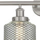Stanton 4 Light 33 inch Brushed Satin Nickel Bath Vanity Light Wall Light