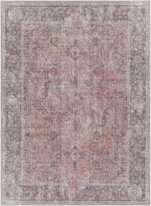 Farrell 87 X 63 inch Red Rug in 5 x 8, Rectangle