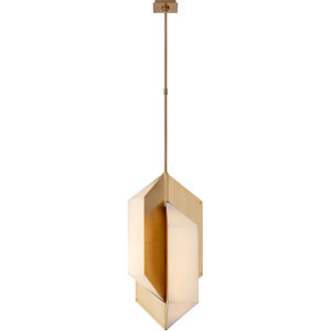 Kelly Wearstler Ophelion LED 13.5 inch Antique-Burnished Brass Pendant Ceiling Light, Medium