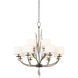 Denali 12 Light 34 inch Bronze Jewel Tone Chandelier Ceiling Light