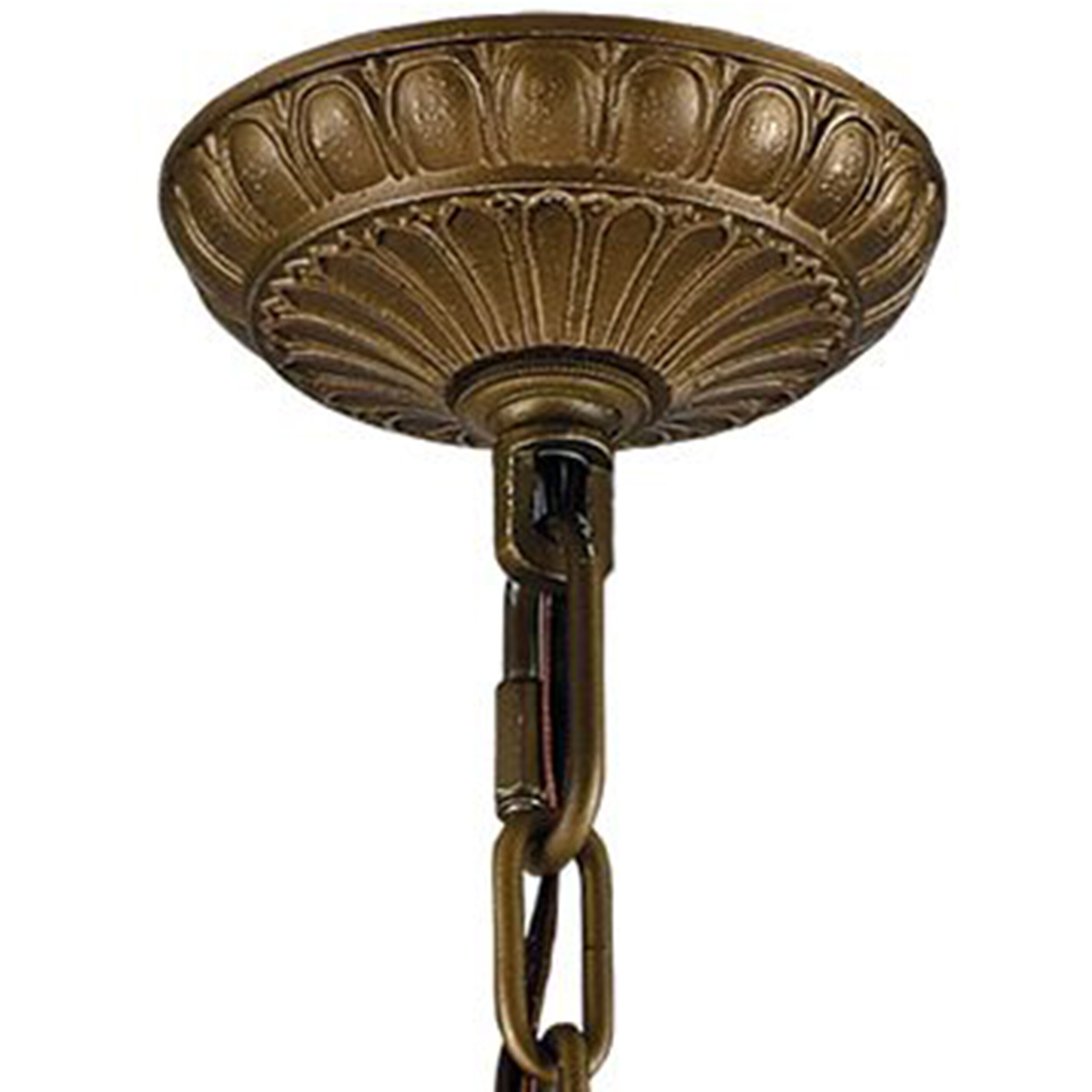 Elizabethan 10 Light 28 inch Dark Bronze Chandelier Ceiling Light