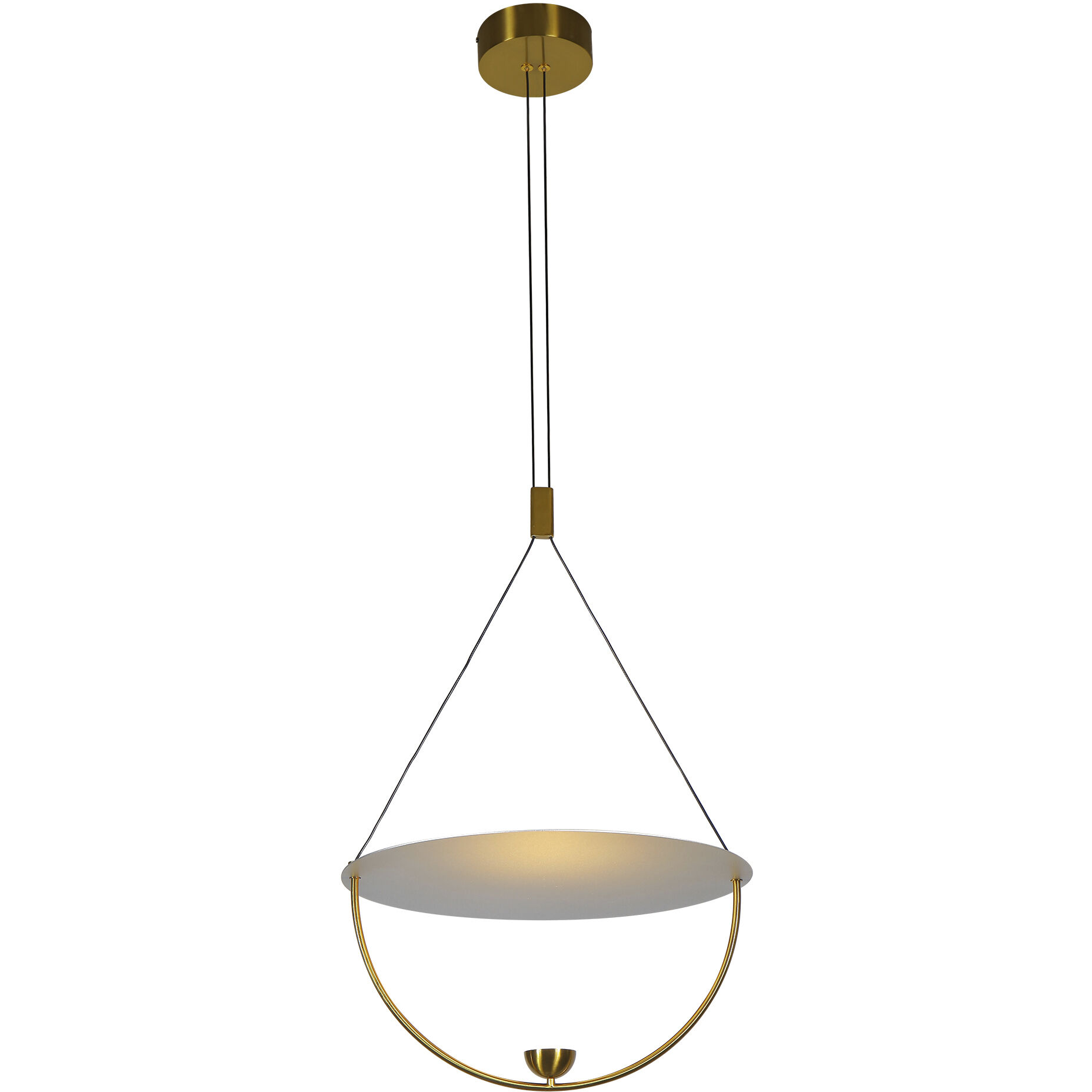 Artisan Collection/COMO Series 15.75 inch Antique Brass Pendant Ceiling Light