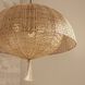 Cabana 1 Light Natural Pendant Ceiling Light