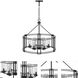 Luton 6 Light 23.62 inch Iron Chandelier Ceiling Light