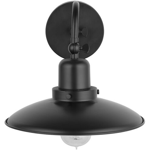 Dewitt 1 Light 10.25 inch Matte Black Sconce Wall Light