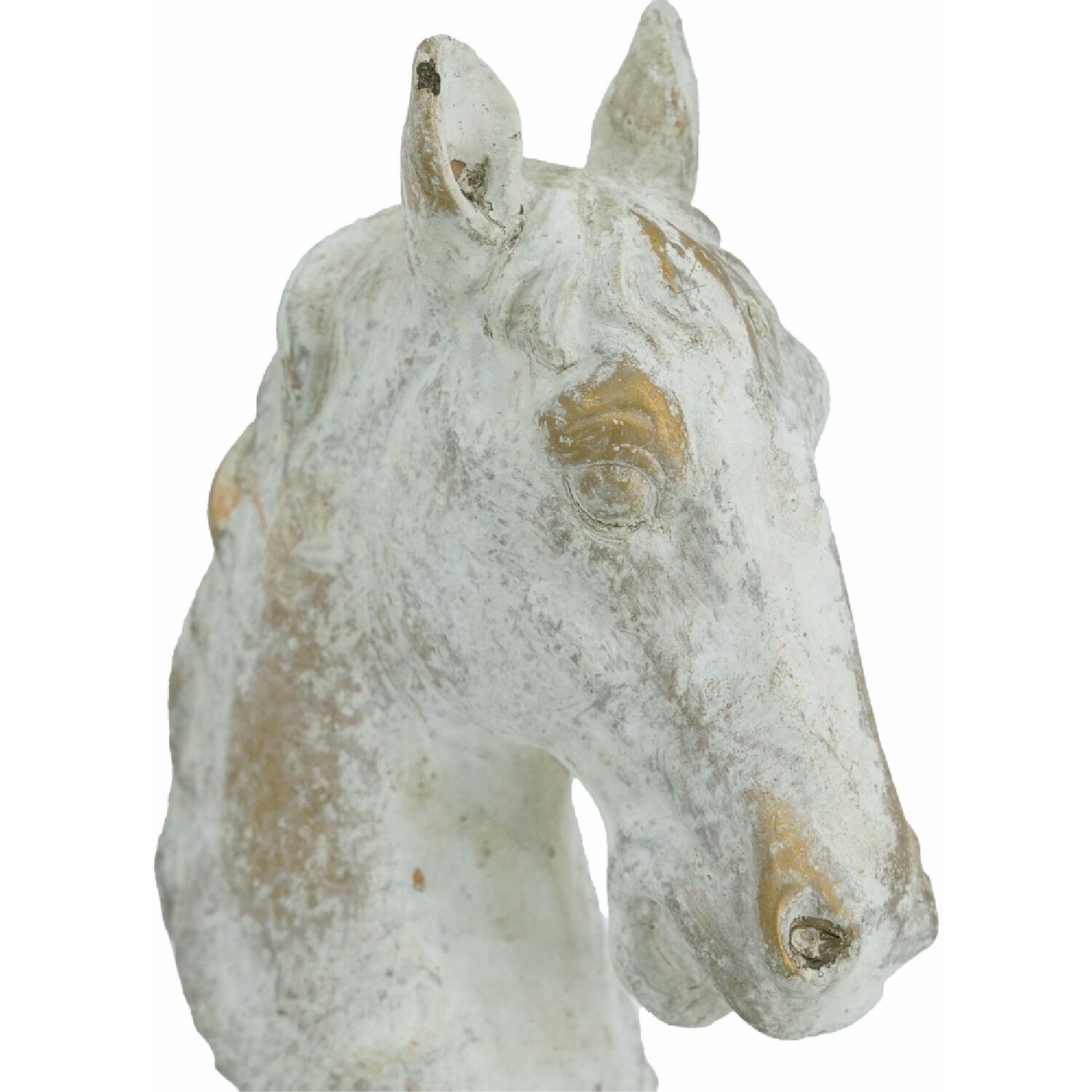 Anita Gray/Gold/Black Outdoor Statue