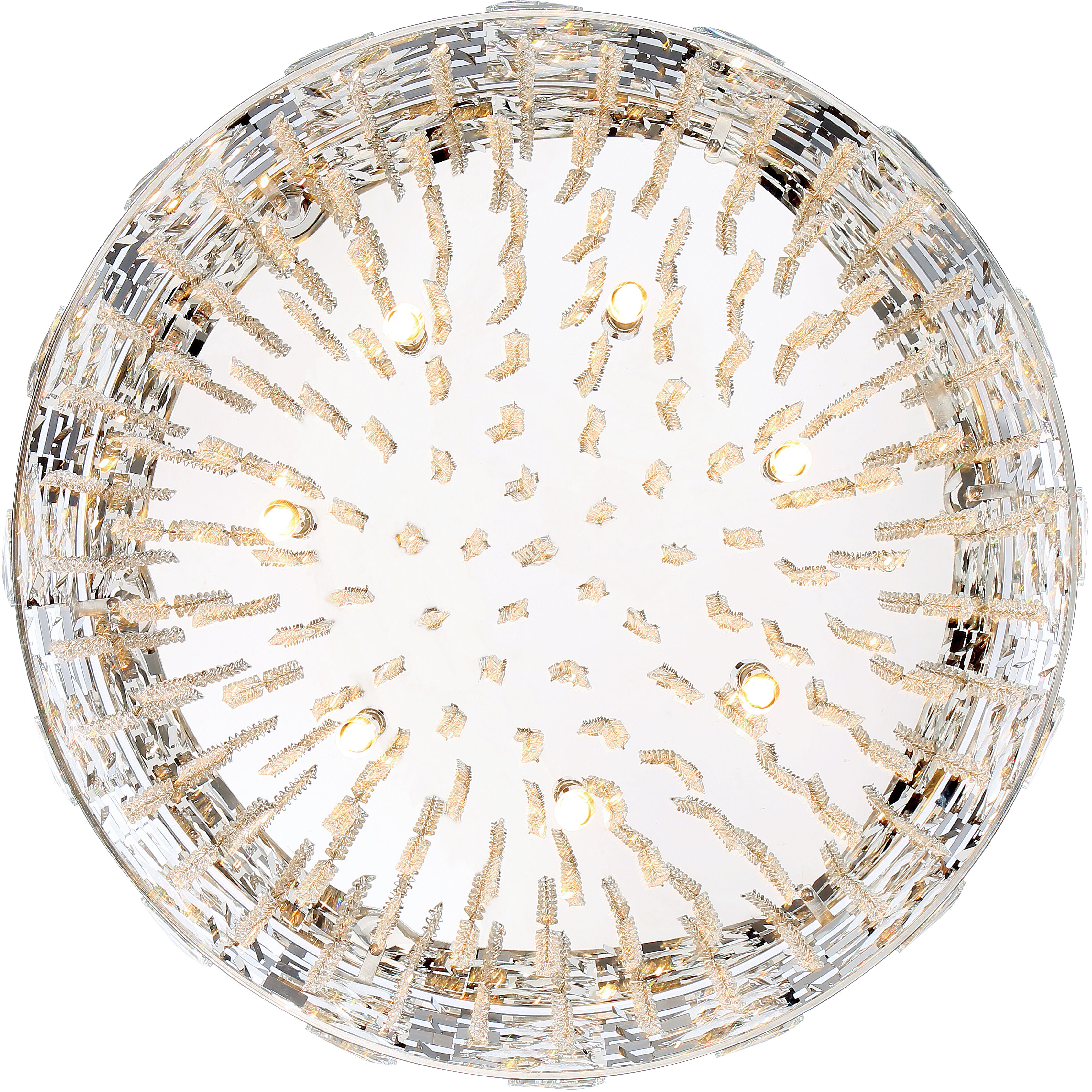 Aludra 7 Light 24 inch Chrome Chandelier Ceiling Light