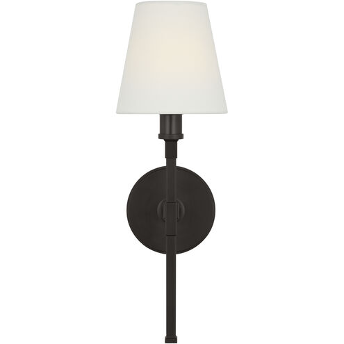 C&M by Chapman & Myers Perth Sconce Wall Light in Aged Iron