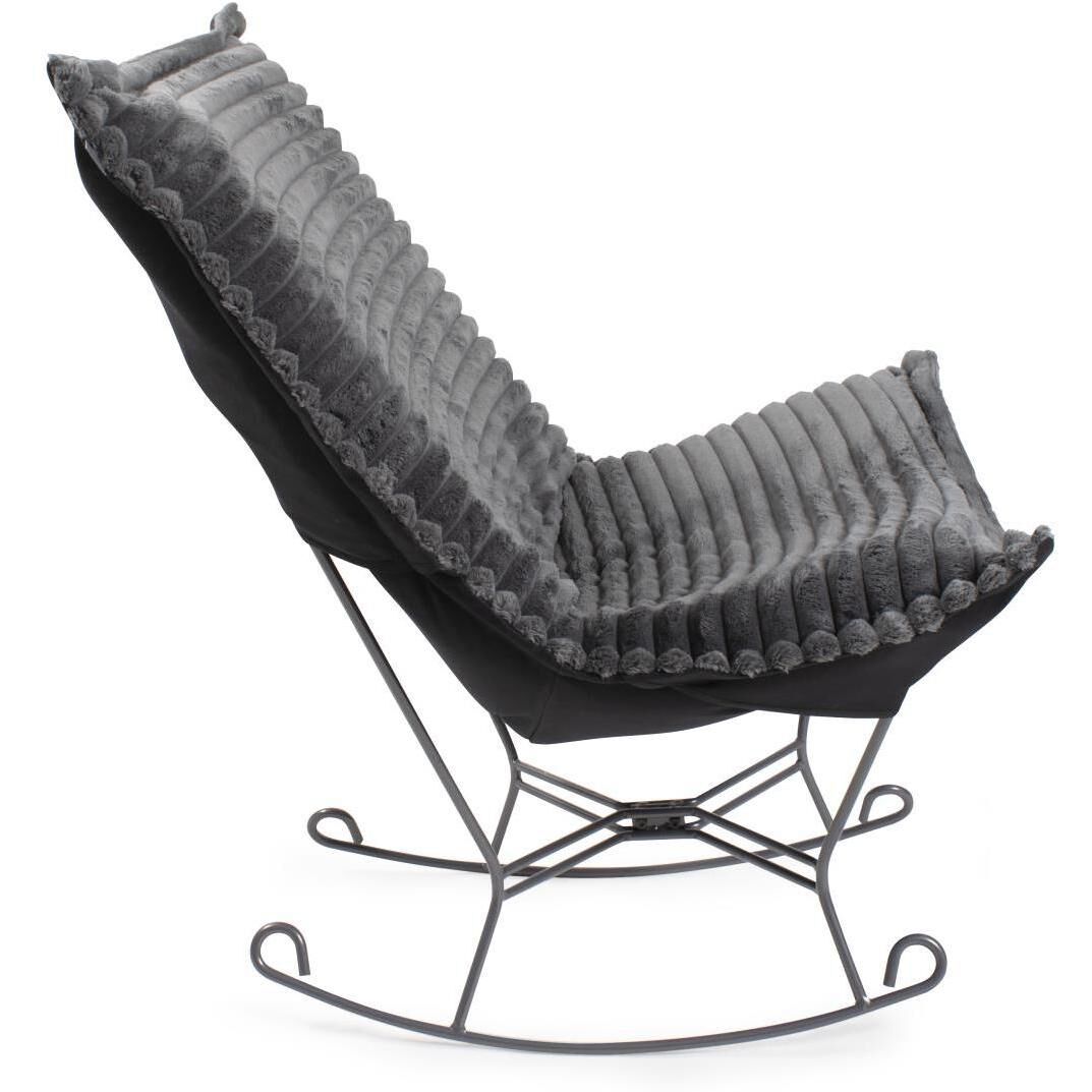 Shar Pei Charcoal Rocker