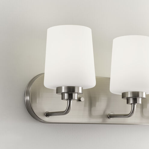 Windom 4 Light 24.38 inch Brushed Nickel Wall Bath Fixture Wall Light