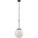 Beckett 1 Light 12 inch Oil Rubbed Bronze Mini Pendant Ceiling Light