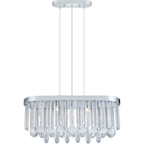 Calaonda 7 Light 9 inch Chrome Chandelier Ceiling Light