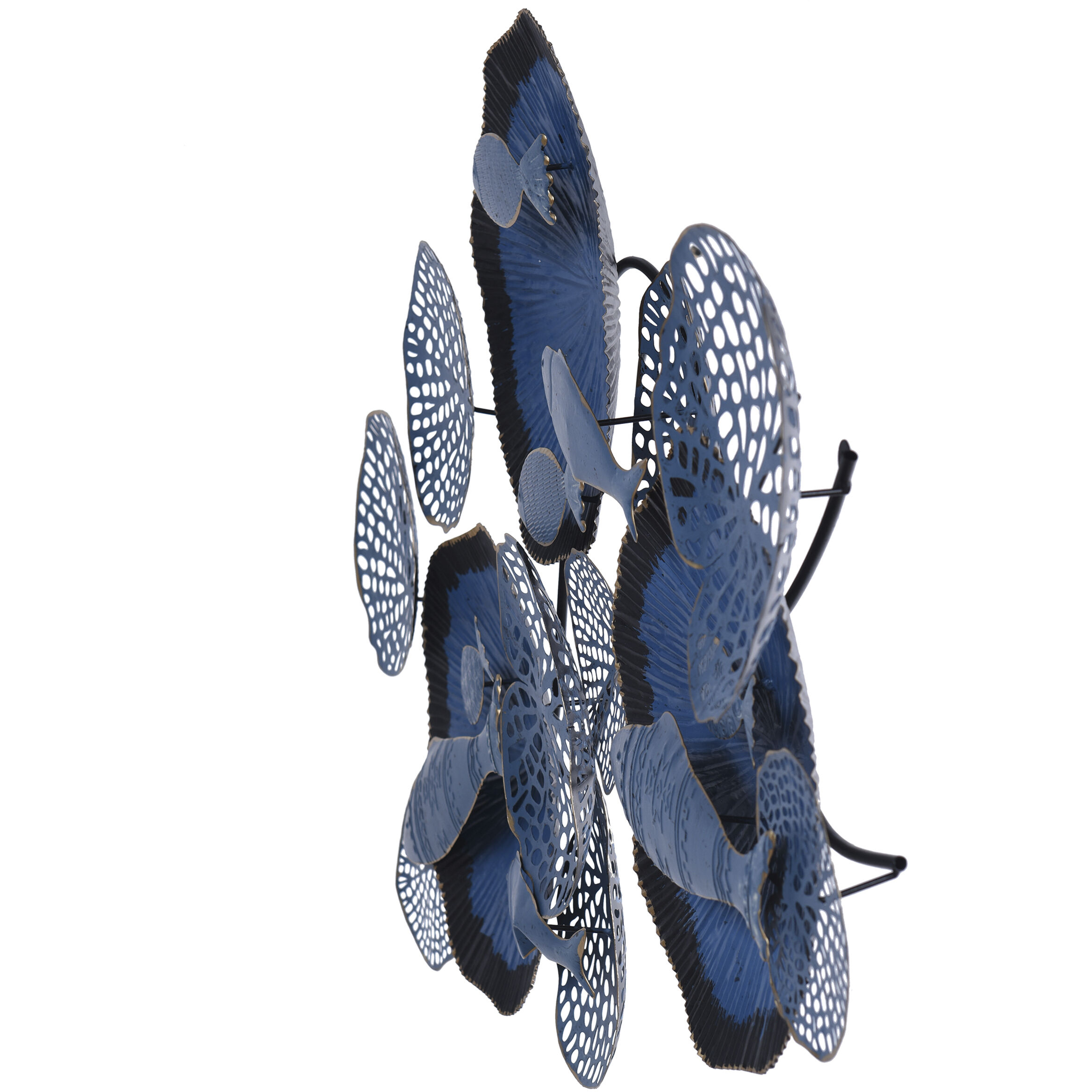 Nobu Navy/Black/Gold Wall Art