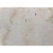 Nox 22 X 18 inch White Marble Side Table