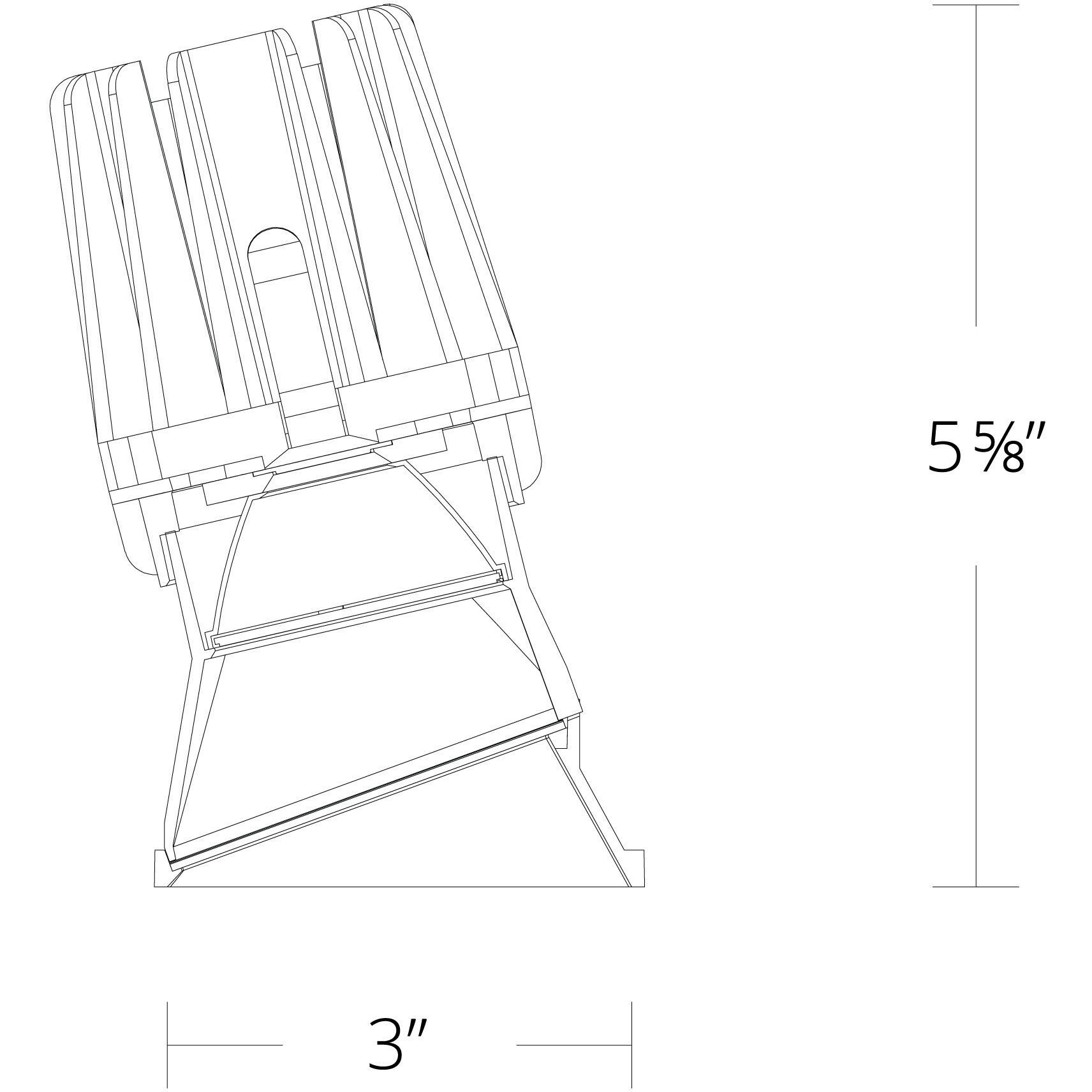FQ Integrated LED Black Recessed Trim in 3000K, 4" LED