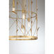 Lexington 5 Light 26 inch Burnished Brass Pendant Ceiling Light