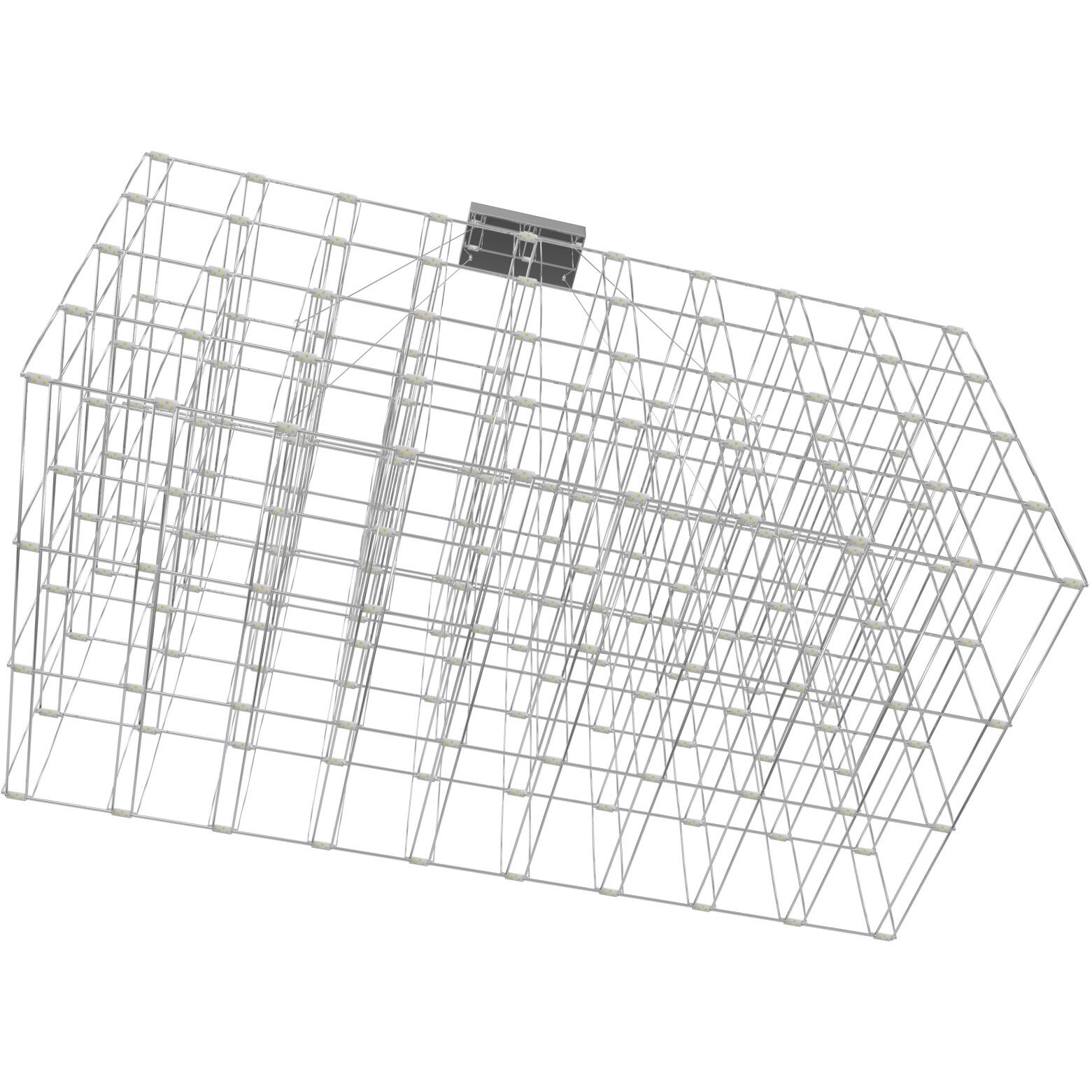 Argyle Ave. LED 18 inch Chrome Chandelier Ceiling Light