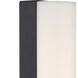 Bond LED 6 inch Aged Bronze Vanity Light Wall Light