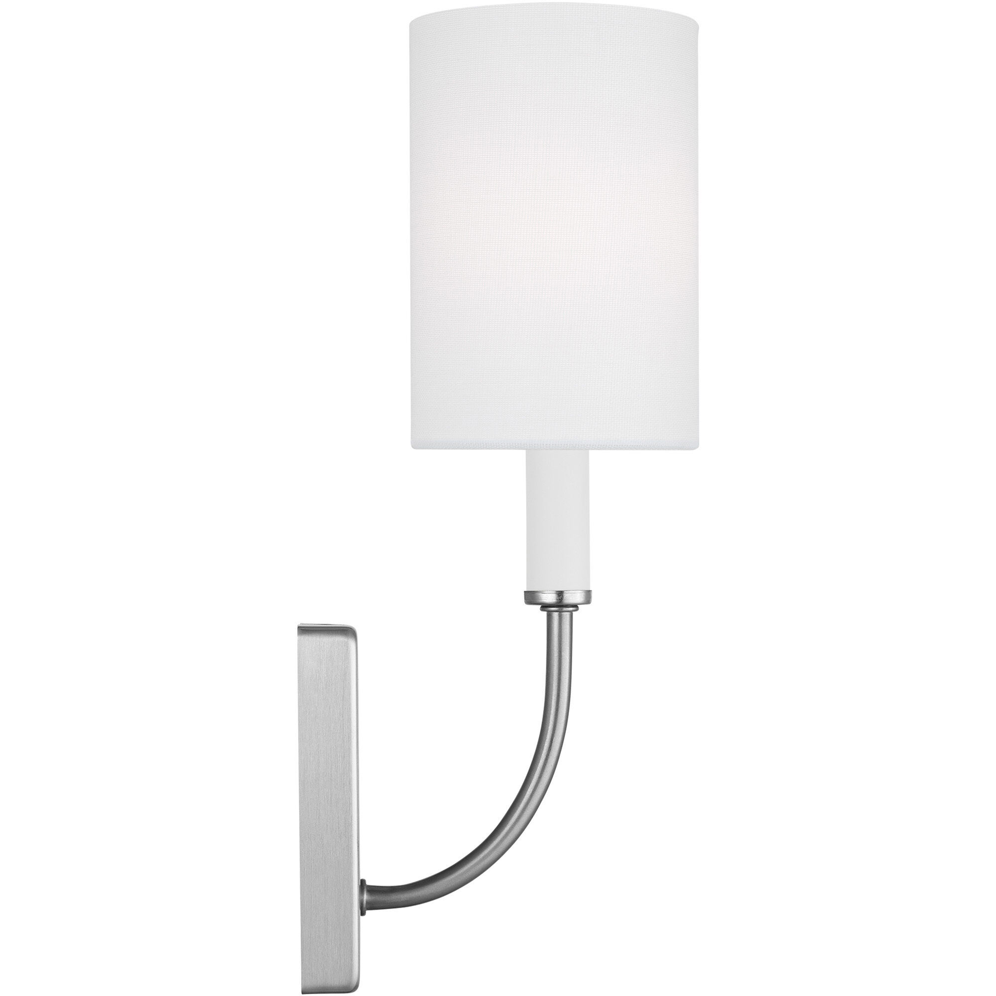 Greenwich 1 Light 5 inch Brushed Nickel Bath Vanity Wall Light