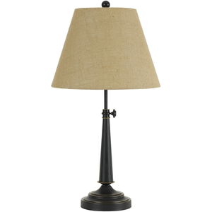 Madison 25 inch 150 watt Dark Bronze Table Lamp Portable Light