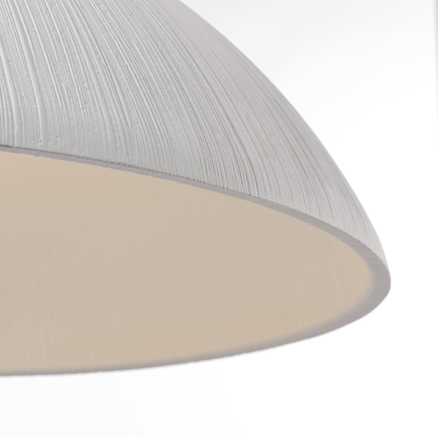 Kelly Wearstler Utopia LED 30 inch Plaster White Sculpted Pendant Ceiling Light