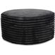 Shar Pei Universal 18 inch Black Ottoman