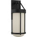 Richard June Otis 1 Light 22 inch Textured Black Outdoor Wall Light