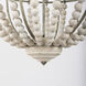 Phillum 29 inch White Chandelier Ceiling Light