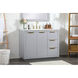 Blake 42 X 22 X 34 inch Grey Vanity Sink Set