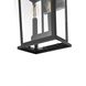 Berks 2 Light 14.5 inch Black Outdoor Wall Sconce