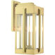 Lexington 3 Light 23 inch Natural Brass Outdoor Wall Lantern